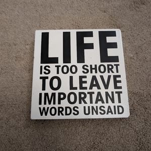 Inspirational Quote Decor